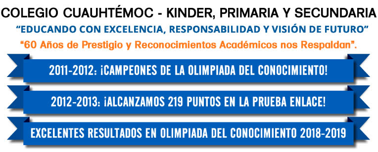 Colegio Cuauhtémoc - Kinder, Primaria y Secundaria en el Centro Histórico de la Ciudad de México, CDMX (DF)